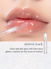 Rom&nd Romand GLASTING WATER TINT 00 METEOR TRACK，水光亮澤長效顯色唇釉，高保濕、模糊唇線、滋潤顯色、玻璃唇妝感、不黏膩，韓系彩妝，4g/0.14oz - 00 METEOR TRACK - 查看 4