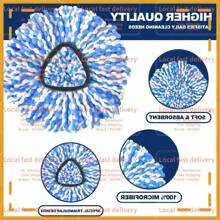 Local Devery-YOUBEI-3/5 Pack Mop Replace Heads For O-Cedar Rinse Clean 2 Tank System, Spin Mop Replacement Head, Fluffy Microfiber O-Cedar Mop Refill Replace Head, Machine Washable, All Hard-Surfaced Floors Cleaning