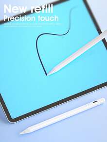 Easypie Selection 1pc Universal Capacitive Stylus Pen, Suitable For Smartphones And Tablets, Active Capacitive Stylus, Compatible With Android And Apple , Precise Touch, Smooth Writing, High-End Capacitive Pen (Not Suitable For Resistive Or Electromagnetic Tablets) - Multicolor - View 8
