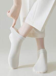 5/8 أزواج من جوارب الكاحل الملونة للنساء، جوارب ناعمة ومريحة مناسبة للخارج والرياضة والدراجات والاستخدام اليومي، للربيع/الصيف/الخريف