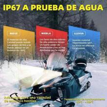 4 Pcs LED Motocicleta Luz Auxiliar Externa Super Brillante Potente Modificado Motocicleta Foco