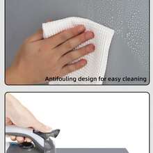 简易遮光投影幕，60-72-84-92-100-110-120-130英寸4K超高清，无需钻孔安装，16:9可折叠便携式投影幕，适用于家庭影院、室内/室外、家庭、派对、办公室、教室等场所。 - 灰色 - 查看 7