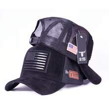 American Country Trucker Cap ORIGINAL Canvas No Limit Of The Loop Other Vintage Embroidered Fabric Country Cap All - 參考文獻 77 - 查看 2