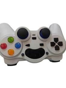 Control de videojuegos 850 mando gaming compatible consolas accesorios inalámbrico bluetooth diseño ergonómico alta sensibilidad tecnología avanzada para jugadores - Blanco - Ver 5