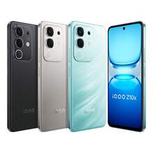 vivo IQOO Z10x 游戏智能手机，天玑 7300 5G 处理器，6.72 英寸高亮度 LCD 显示屏，6500mAh 超薄大容量电池（中文版，无 ESIM），星空黑 - 星穹黑 - 查看 5