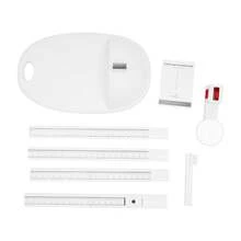 TFCFL Height Measurement Stadiometer, Height Measurement Rod For 20-210cm, Height Measuring Tool, School Supplies Homes, Offices, Pharmacies, Gyms, Medical Institutions - 白色 - 查看 8