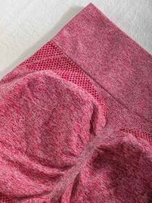 Seamless Yoga Pants For Women Fitness Sport Leggings Sexy Gym Tights Push Up Trousers High Waist Workout Sportswear  High Waist - Navy - 查看 9