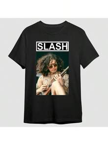 Men's T-Shirt Women's T-Shirt Slash Meme Whindesson Nunes Funny Joke Basic - Black - View 2