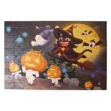 100pcs Animal Theme Jigsaw Puzzle, Educational Learning Puzzle Game, Preschool Toy, Birthday & Christmas Gift