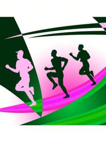 6 Pairs Women's Cute Pattern Breathable Knee-High Compression Socks, Suitable For Running, Cycling, Hiking, Travel - Multicolor - View 3