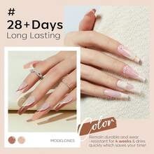 Cat Eye Gel Nail Polish Set, 6 Colors 9D Glassy Cat Eye Glitter Gel Polish Black Red Purple Blue Silver Brown Nail Polish All Seasons With Magnet Soak Off Led DIY Salon Gift-842643 - A-1Tự nhiên tỏa sáng - Xem 5