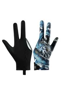 1pc Professional Billiard Glove, 3-Finger Left/Right Hand, Breathable Elastic Snooker/Pool Game Glove Winter Outfits Fall