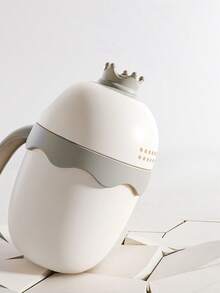 1 pieza Taza de champú con diseño de oso de dibujos animados, taza para rociar agua para el baño, taza de champú para bebé, taza para enjuagar la ducha, taza para enjuagarse - Multicolor - Ver 12