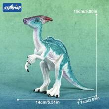 [Tem certificado infantil] Brinquedo modelo de dinossauro realista, estatueta de animal selvagem, brinquedo sensorial e presente de festa, adequado para decoração de quarto de crianças ou meninas e meninos