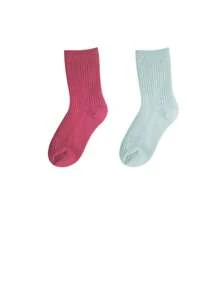 2 Pairs Women's Wool Socks Autumn Winter Thickened Mid-Tube Socks With Wool Warm Rabbit Hair Socks Winter Black Cashmere Stockings Christmas Gift - Mouldless - View 16