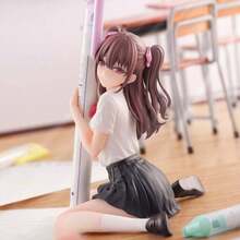 2.5D Seduction Cute Girl Anime Figure, Desktop Decor, PC Case Ornament, Home Decor, Anime Goods, Small Gift, Christmas & Halloween Gift - 彩色 - 查看 2