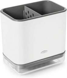 Good Grips - Organizador de Lavabo, Color Blanco - Acero Inoxidable - Ver 10