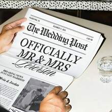 1/2 Thông báo đám cưới dạng báo tùy chỉnh, Báo cưới cá nhân hóa ảnh và văn bản, Báo cưới riêng tư, Thông báo đám cưới độc đáo cho cặp đôi, Hiện đại, Bắt mắt, Thời trang, Đa năng, Trang trí, Tái sử dụng, Đương đại, Đầy màu sắc, Dễ thương, Cổ điển, Hoạt hình, Kawaii, Tùy chỉnh, Cá nhân hóa, Độc đáo, Có thể tùy chỉnh, Phù hợp cho Nhân viên, Khách hàng, Học sinh, Doanh nghiệp/Công việc/Văn phòng, Trường học, Thiệp và Giấy bìa cứng, Poetcore, Tình yêu vĩnh cửu - Nhiều màu - Xem 4