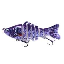 7-Section 10cm Multi-Jointed Fishing Lure, Minnow Hard Bait, Hengjia VIB Fishing Lure - Multicolor - View 18