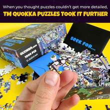 QUOKKA 1000 Piece Jigsaw Puzzle For Adults Seek & Find - Nighty Cats, Cruise Vistas & Galactic Tails - Extra Fun Challenges - Galactic Tails - 查看 2