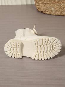 2025 New Autumn/Winter ' Shoes, Thick Sole Big Shoes, School Student Shoes, Fashion Versatile Casual ' Shoes, Side Zipper ' Student Shoes, Teenage School Student Shoes, Student Boots, Casual Ankle Boots