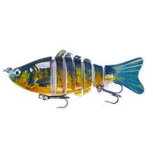 7-Section 10cm Multi-Jointed Fishing Lure, Minnow Hard Bait, Hengjia VIB Fishing Lure - Multicolor - View 21
