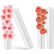 3/5/8 件优质白色花卉泡沫棒，尺寸为 15.75 英寸 * 1.96 英寸——可用作 DIY 婚礼插花的底座。它是一款实心圆柱形海绵，可用于活动和派对装饰，适合母亲节、复活节、感恩节和情人节。它也可作为生日和毕业典礼等场合的礼物。秋季装饰，万圣节装饰 - 泡棉棒 - 查看 8