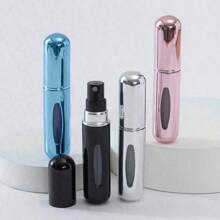 Perfume Bottle 4pcs 5ml Portable Refillable Perfume Atomizer Spray Bottle Fragrance Pump With Travel Case - 彩色 - 查看 5