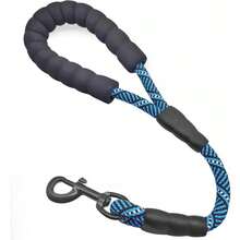 Detachable 2-In-1 Dog Leash With Reflective Safety Strap, Padded Handle - Heavy Duty Nylon Dog Leash For Medium & Large Dogs, Training, Walking, Outdoor Use (Small/Medium/Large)