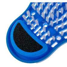 Shower Foot Scrubber Cleaner Sandal, Non Slip Suction Cup - Bath Shoe Shower Massager Scrubs & Brushes With Pumice Stone