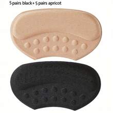 自粘式鞋跟垫 - 防滑舒适，适用于高跟鞋、运动鞋和特大码鞋，防滑鞋配件 | 弹性鞋跟垫 | 鞋垫，鞋跟垫隔热，闺蜜节，小狗，嘉年华