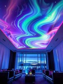 The LED Aurora Projection Lamp, With USB Plug-In And Remote Control, Is Not Only A Practical Night Light But Also An Exquisite Little Decorative Item, Filling Every Corner Of Your Home With A Dreamy Atmosphere. Light Up The Night With It. You Can Experience The Mystery And Romance Of The Aurora In An Immersive Way At Home. Add A Little Joy To Your Life And Let The Starry Sky Accompany You Every Night!