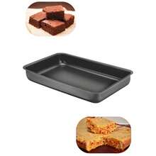 Kit 3 Formas Retangulares Altas Antiaderente Nº1 ao Nº3 Grafite