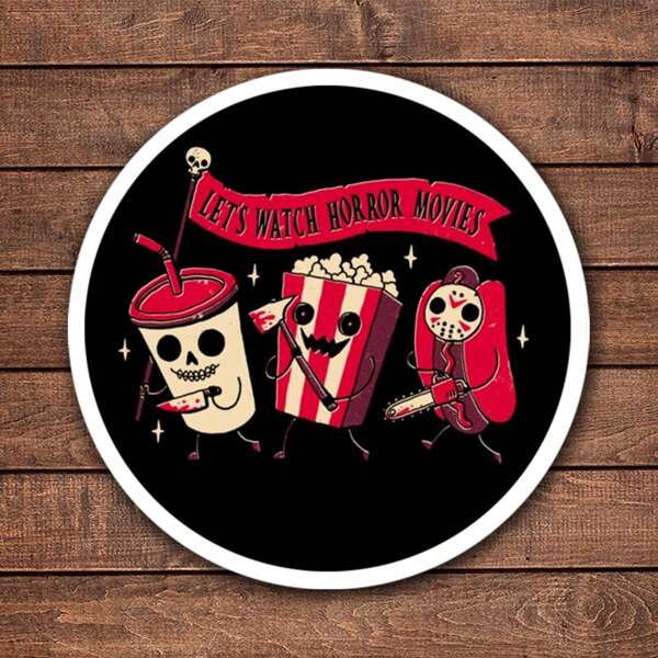 1/2/5 pegatinas de película de medianoche - Duraderas y protegidas contra los rayos UV | Acabado brillante | Perfectas para portátiles, botellas de agua, teléfonos | Regalo ideal para amantes de los libros y lectores, para el regreso a la escuela, regalos para amantes de los libros