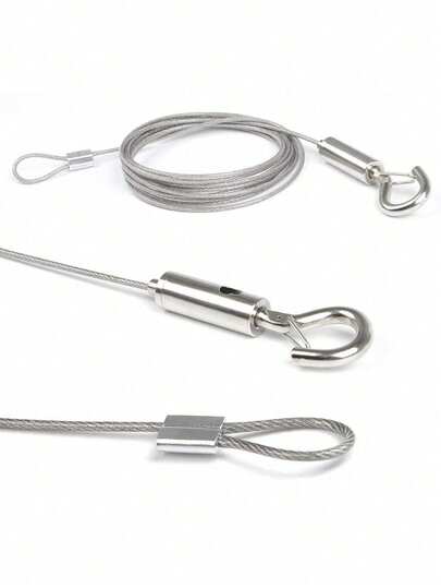 Accesorios de iluminación, cuerdas colgantes, letreros publicitarios, señalización, cuerdas colgantes, colgado de exposiciones, pintura, cuerdas colgantes de alambre de acero, accesorios de iluminación, cables colgantes