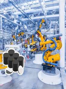 200/100/50/10 件圆形自粘磁条套装 - 合成橡胶，灵活多用的磁铁，用于 DIY 工艺品、冰箱书签、汽车装饰、婚礼照片和海报展示；强力粘合，无残留，用于工艺品的薄磁条，强力粘合磁片 - 彩色 - 查看 7