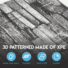 20 szt. naklejek ściennych 3D, samoprzylepna, wodoodporna i odporna na wilgoć pianka sufitowa z wzorem cegły, łatwa do przyklejenia i odklejenia, łatwa do czyszczenia i cięcia, do kuchni, salonu, łazienki, korytarza, wiszących płytek dekoracyjnych