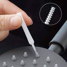 10-Pack Shower Head Cleaning Brush, Bathroom Scrubbing Pad Stick, Precision Nozzle Closure Tool, Mini Multifunctional Shower Cleaning Brush, Small Shower Hole Dredging Needle Drainage Free Shipping