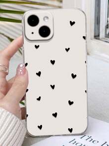 Funda de teléfono anti-caída gruesa con bordes perforados y diseño de corazón colorido, compatible con iPhone 16/11/16pro/16plus/16promax/16e/15Promax/13/14/12/XS/XR/7G/8P, compatible con Galaxy 11/12Pro/12/12X/13Pro/14Pro/15Pro, compatible con Redmi 10/9/Note9/12c/Note11pro/Note8Pro, versión internacional, no la versión nacional - Multicolor - Ver 2