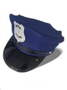 1pc Carnival Octagonal Flat Top Hat | Funny Role Play Uniform Accessory Winter Outfits Fall - Multicolor - View 9