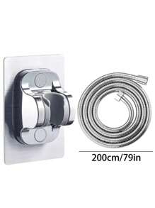 3 szt./zestaw 5-ustawień ręczny zestaw prysznicowy wysokociśnieniowy - wielofunkcyjny zestaw prysznicowy do łazienki z wężem 59-calowym i łatwym w montażu uchwytem ściennym, idealny do prysznica ściennego, nowoczesnej łazienki, prysznica zewnętrznego i kampera, prezent świąteczny i remont łazienki