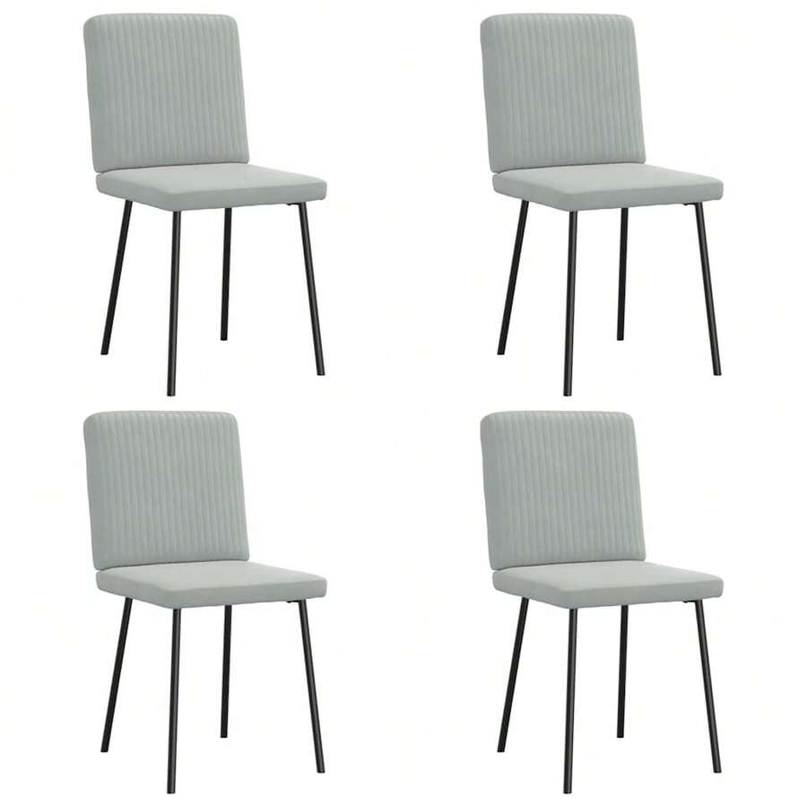 Dining Chairs - Grey - View 1
