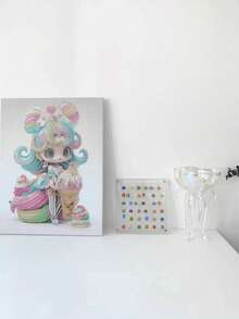 1pc 36-Slot Acrylic Transparent Shell Storage Box, Mini Stone Beach Specimen Display Case, Insect Collection Box, Women's Organizer Box, Travel Essential, Back To School Dorm Storage - Clear - View 5