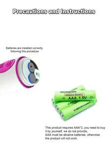 lemezee 1 pieza Vibrador de silicona con 30 velocidades de vibración, masajeador vaginal, juguetes para adultos, artículos para la masturbación, juguetes sexuales para mujeres, juguetes para adultos femeninos (sin pilas)