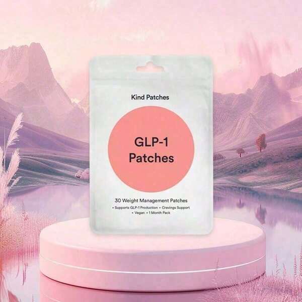 GLP-1 Patches/GLP -1  Wellness Patches GLP-1 Patches With L Glutamine, Berberine, Chromium, Pomegranate And Cinnamon - 30 Count