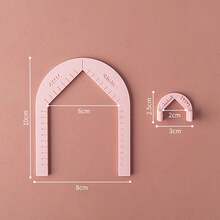 2pcs/Set 3mm, 4mm, 5mm Thickness Soft Clay Earring Piercing Guide, Pendant Hole Punch Assist Stand, Clay Thickness Balance Tool For Handmade - Drill - View 17