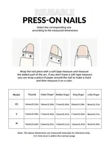 10 片杏仁形按压指甲法式手工制作简约时尚星形格纹清新猫眼，全覆盖易粘贴设计，适合女性海滩度假和派对 - Model M 美甲用品 - 彩色 - 查看 8