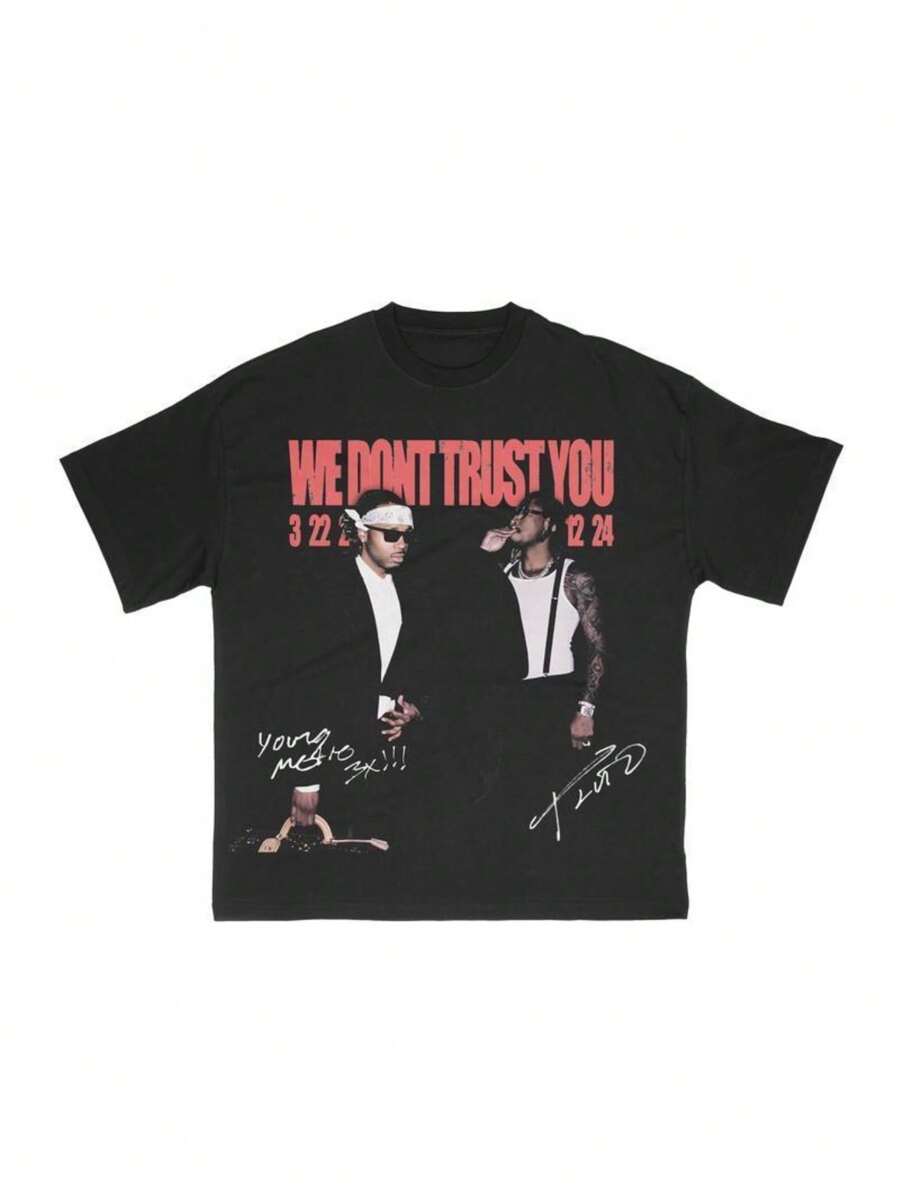 Metro Boomin and Future Shirt, We Don't Trust You Shirt, 21 Savage, Future Freebandz, Metro Boomin,  Rap Shirt, Rap Merch, Hip Hop Album