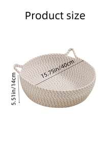 1PCHand-Woven Pet Cat Beds Are Scratch-Resistant And Wear-Resistant, Allowing You To Chew On The Cat Bed. They Are Suitable For All Four Seasons And Are Essential For Preventing Rollover. The Cat Scratch Board Is Both Suitable For Sleeping And Playing - Multicolor - View 6