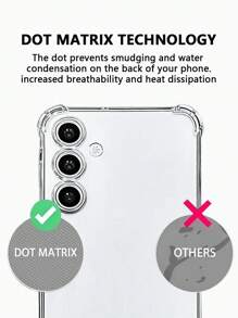 1 pieza Funda transparente anti-caída de cuatro esquinas, adecuada para teléfonos inteligentes de la serie /INFINIX/, funda de teléfono transparente anti-caída de cuatro esquinas, funda de teléfono, cubierta protectora de teléfono, carcasa de teléfono, funda de teléfono, funda de teléfono anti-caída, funda de teléfono transparente, funda de teléfono minimalista, funda de teléfono de unicolor, funda de teléfono transparente, funda de teléfono TPU anti-caída (anti-caída de grado militar)